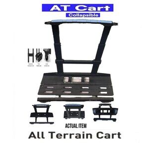 🛑 At CART➕🆒 DOLLY Folding Portable Rolling Adjust Trolley Delivery 💸BUY NOW‼️